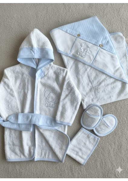 Laura Baby Erkek Bebek Bornoz Takımı & Seti indirimleri