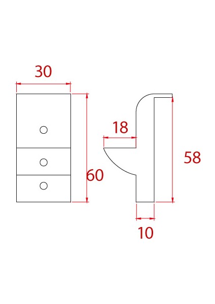Baza Stoper Baza Yatak Tutucu Denge Takozu Plastik ( 8 Adet ) modelleri