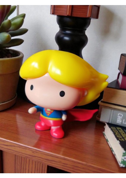 Vintage Super Gırl Orijinal Mini Figür & 7 cm