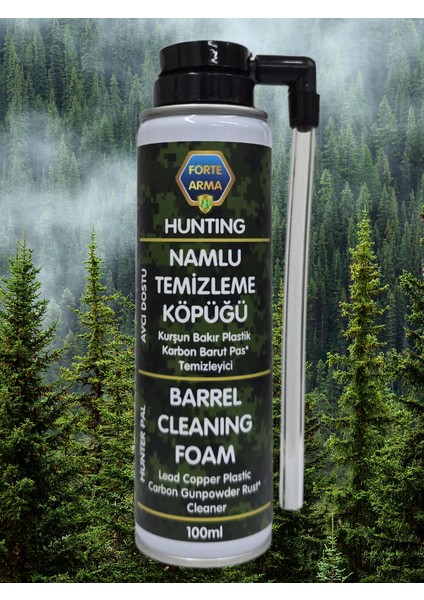 Fortearma Hunting Namlu Temizleme Köpüğü, Avcı Dostu, 100ML