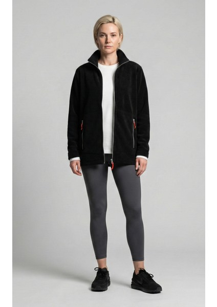 Kadın Scarlett Normal Kesim Fermuarlı Polar Fleece Ceket
