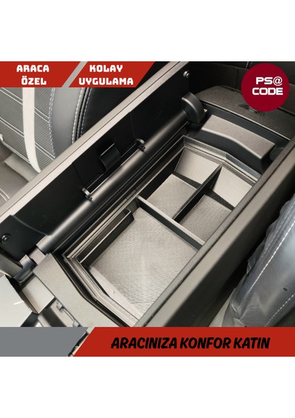 Yeni Kasa Citroen C5 Aircross 2025 ve Üzeri Orta Konsol Kolçak, Saklama Kutusu, Kolçak Düzenleyici fırsatları