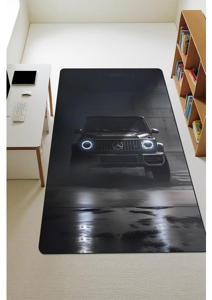 Parlak Kadife Kumaş Dijital Baskı Dot Kaymaz Tabanlı Çocuk ve Genç Odası Halısı H0673