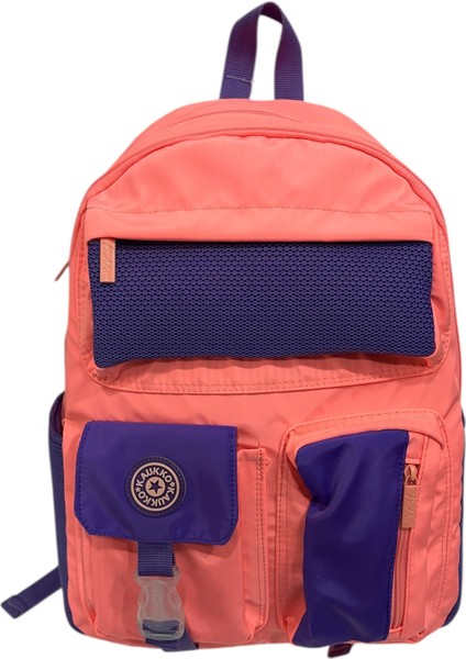 Ortaokul Çantası Desenli Sırt Çantası K1825