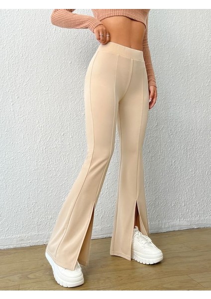 Yüksek Bel Kadın Tayt