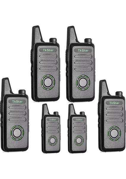 10 Adet Baofeng Tkstar Redline Wln C1 Plus Baofeng Type-C Şarjlı Pmr 446 Türkçe Konuşan LCD Göstergeli El Telsizi fiyatları