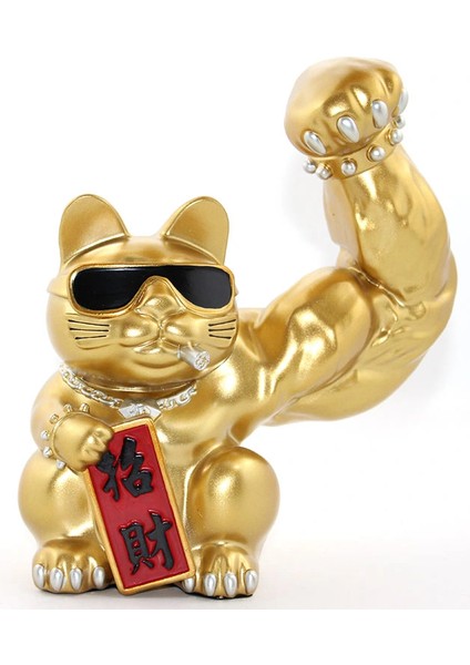 Polyester Şanslı Kedi Figürü LIV270