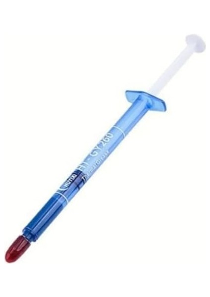 2 Adet Tek Kullanımlık Şırınga Tip Termal Macunu Işlemci Pastası Isı Iletkeni (Cpu-Vga-Yonga-Radyatör+Diğer Pc Bileşenleri) (2)