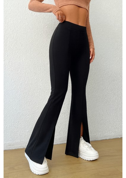 Yüksek Bel Kadın Tayt