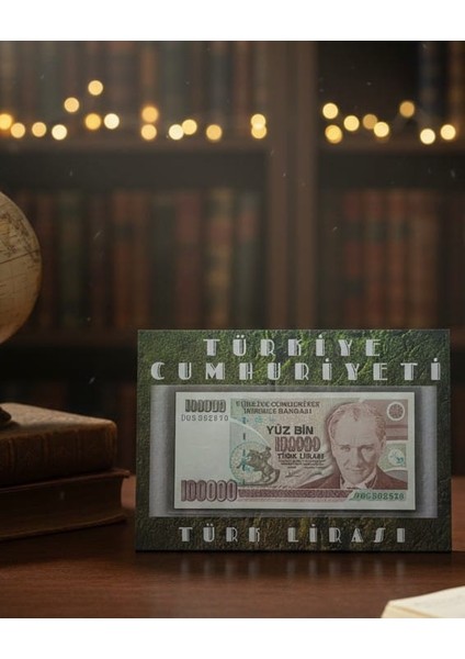 Özel Folderinde Orjinal Koleksiyon Paralı Ev Ofis Hediyelik Koleksiyon Para.