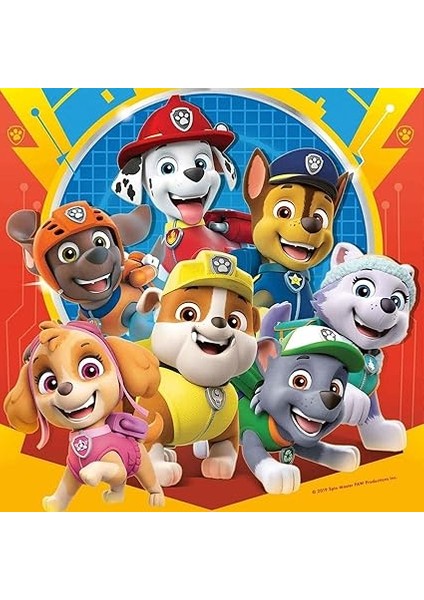 Puzzle, Paw Patrol, 3X49 Parça indirimleri