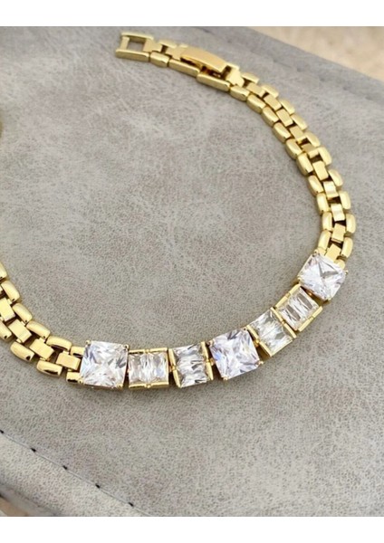 Kadın Xuping Zirkon Taşlı Rodyum Kaplama Bileklik fiyatları