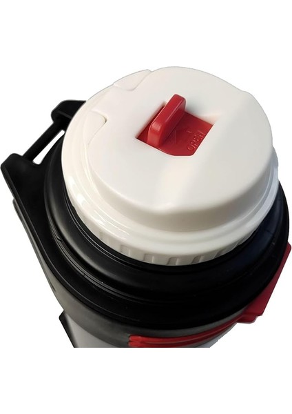 L Çelik 2 L Siyah Vakumlu Kamp Piknik Büyük Termos Askılı Termos CIN488SY fırsatları