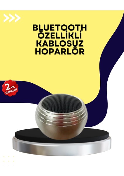 Buğz Mini Kablosuz Hoparlör Derin Bas Tws Bağlantı Şarjlı Model