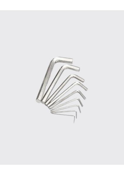 Buğz 9 Parça Alyan Anahtar Seti Bisiklet Mobilya ve Otomotiv Uyumlu fırsatları