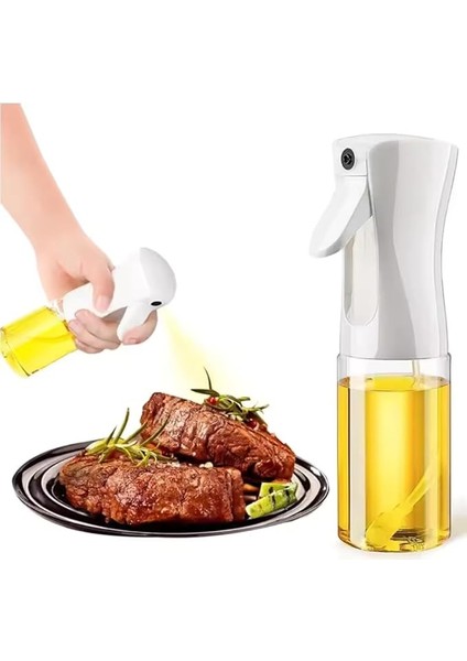 Yağdanlık Cam Şişe Yağ Püskürtücü Airfryer Kızartma Izgara Salata Için Yağlık