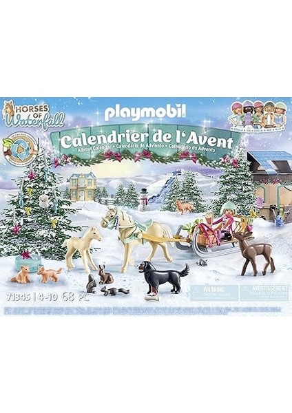 Advent Takvimi, Atlar 71345 Noel Kızak Yolculuğu, Şelale Atları Noel Takvimi, Sürprizlerle Dolu Noel Zamanı, 4 Yaşından Büyük Çocuklar Için Oyuncak fırsatları