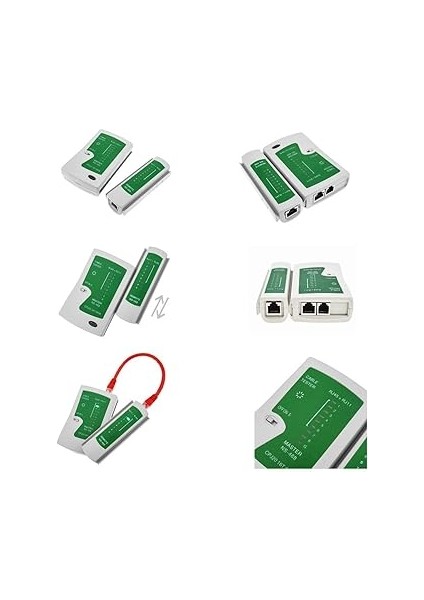 Tkz 2345 Network Tester RJ11 RJ45 Cat Otomatik Veya Manuel Olarak Pin Sinyalleri Taranabilir Her Bir Tel Için LED Internet Kontrol Test Cihazı indirimleri