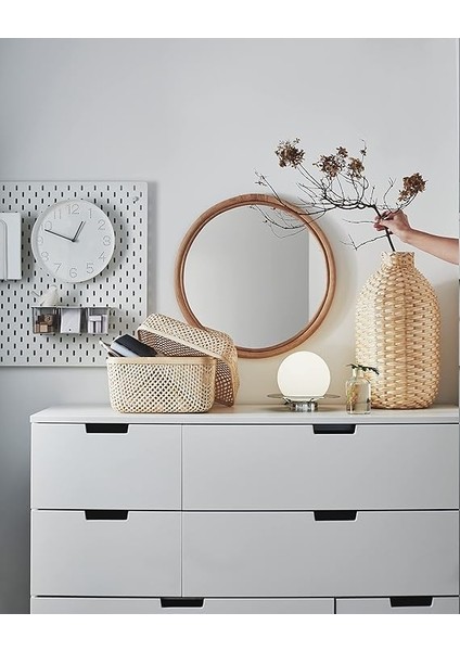 Tromma Duvar Saati, 25 Cm, Beyaz fiyatları