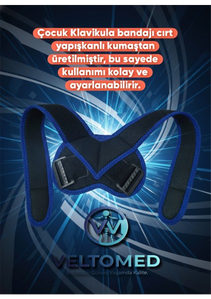 Çocuk Klavikula Bandajı Köprücük Kemiği Kırığı Için Medikal Destek, Duruş Düzeltici, Sekiz Bandajı indirimleri