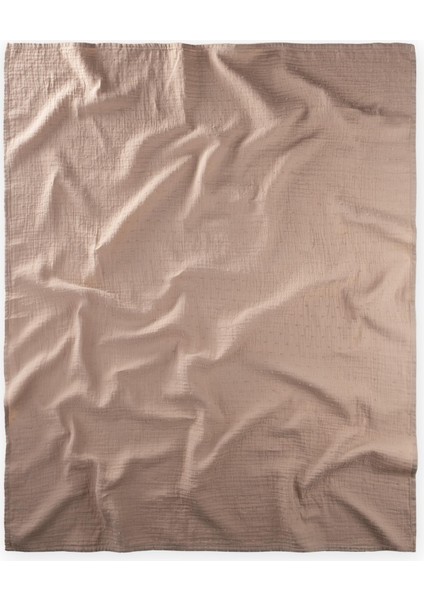 Naturel Puantiyeli Müslin Battaniye 90X100 cm Vizon modelleri