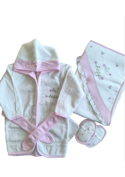 Laura Baby Kız Bebek Bornoz Takımı & Seti fırsatları