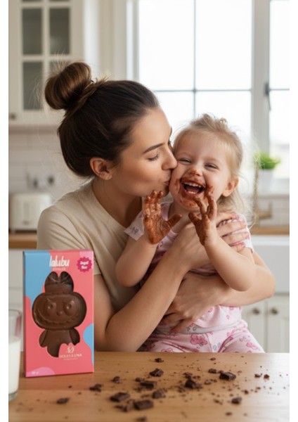 Dolceluna Pişmaniye Dolgulu Angel Hair Labubu Figürlü Lalubu Premium Çikolata 85 G fırsatları