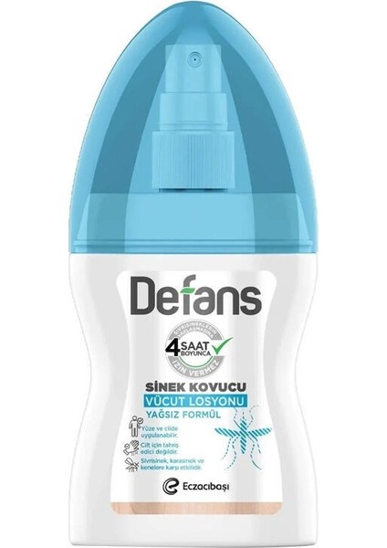 Bfs Defans Sinek Kovucu Vücut Losyonu (Yağsız Formül) 100 ml