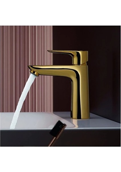 Talis E Tek Kollu Lavabobataryası 110 Kumandalı Parlak Altın 71710990 fiyatları