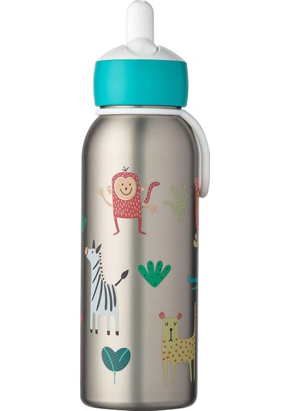 Campus Insulated Flip-Up Bottle, 350ML Animal Friends fiyatları