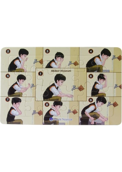 Yapboz (Ahmet Abdest Alıyor) yapbozlar