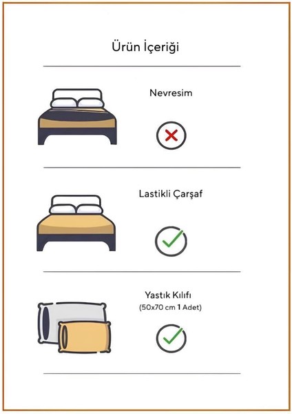 Otel Tipi Pamuk Saten Tek Kişilik Lastikli Çarşaf Takımı indirimleri