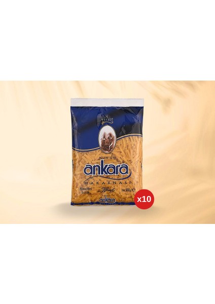 Nuh'un Ankara Erişte Makarna 500 gr x 10 Paket