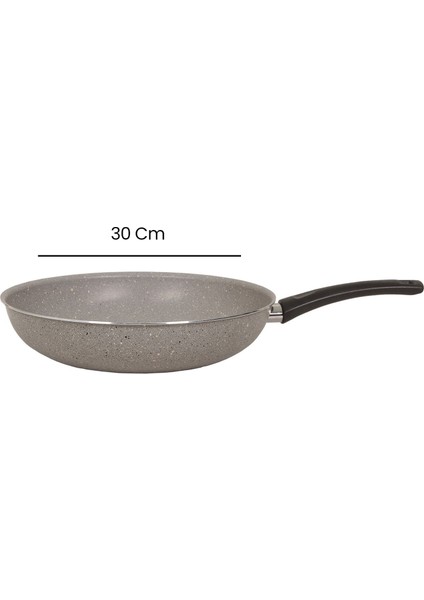 Wok Tava - Gri - 30 cm indirimleri