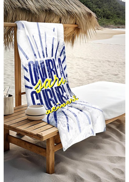 Dijital Baskı Plaj Deniz Havlusu Genç Sportif Desen Peştamal HVL0234 modelleri