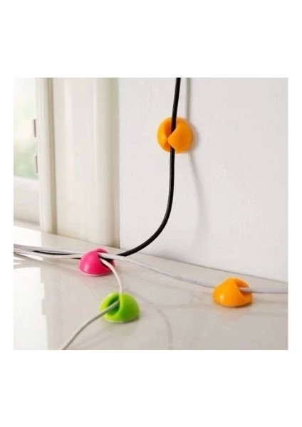 Bfs Siyah Beyaz Kablo Sabitleme Klipsi 10 Lu indirimleri