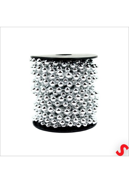 Zincir Boncuk Makara, 6mm x 8mt - Gümüş modelleri