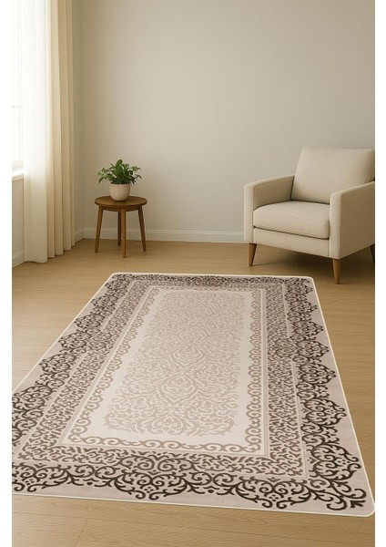 Vintage Desen Dijital Baskı Kaymaz Taban Halı H1055 fiyatları