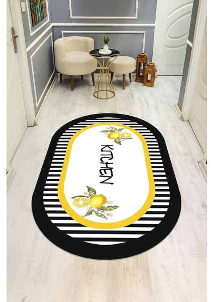 Parlak Kadife Kumaş Dijital Baskı Dot Kaymaz Tabanlı Mutfak Halısı H0300 fiyatları