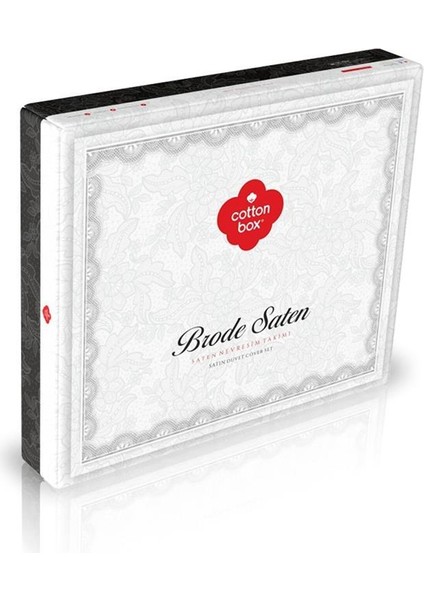 Nakışlı Çift Kişilik Saten Nev Takımı Sheen Gri modelleri