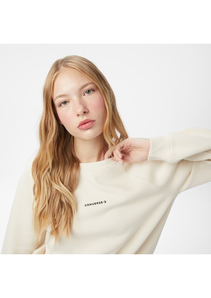 Kadın Krem SWEATSHIRT.004 fırsatları