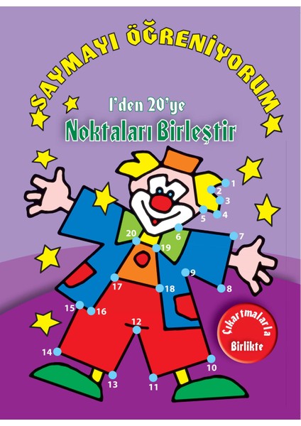 Saymayı Öğreniyorum 1'den 20'ye Noktaları Birleştir