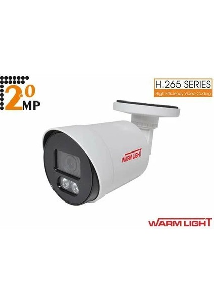 SP-722B-FW 2.0 Mp 3,6 mm Lens 3500K Soft Warm Lıght Ir Plastik Bullet Ip Kamera fiyatları