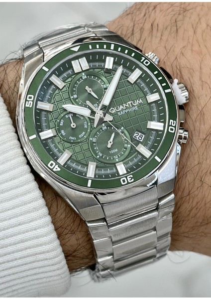 Qunatum Orijinal 2 Yıl Garantili Su Geçirmez Çelik Kordon Fonksiyonlu Erkek Kol Saati