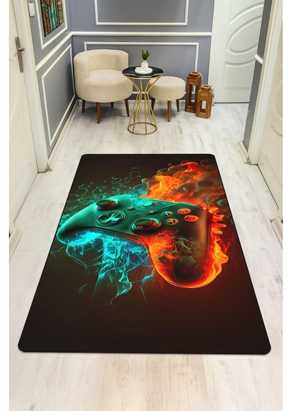 Parlak Kadife Kumaş Dijital Baskı Dot Kaymaz Tabanlı Çocuk ve Genç Odası Halısı H0510 fiyatları