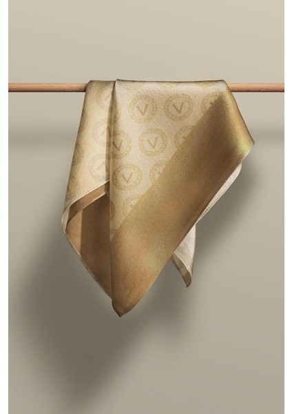 Saten Ipek Monogram Fular 30X170 modelleri