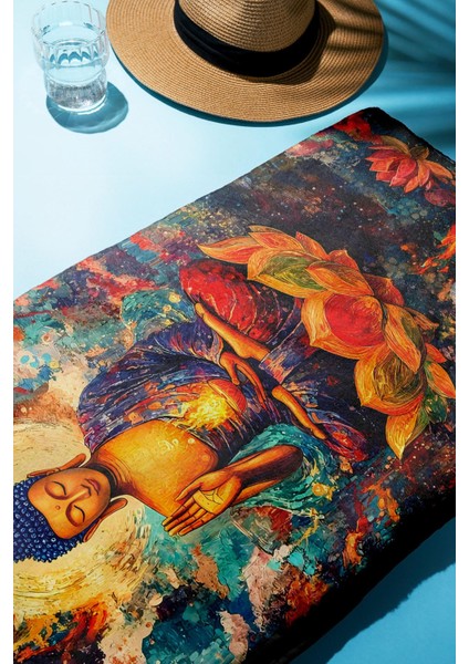 Dijital Baskı Plaj Deniz Havlusu Modern Desenli Peştamal (80X160 Cm) HVL0062 modelleri