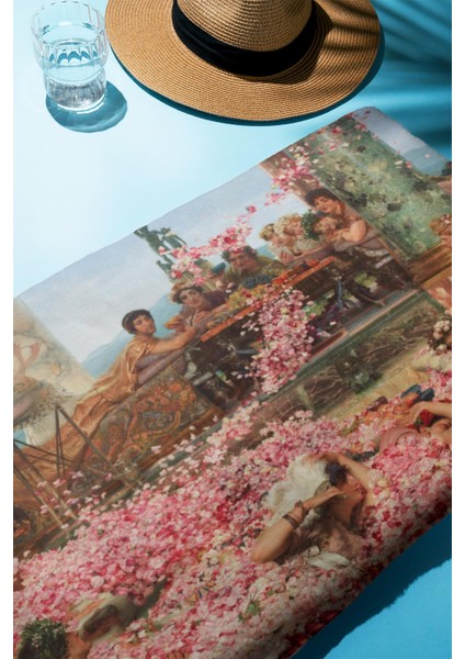 Dijital Baskı Plaj Deniz Havlusu Modern Desenli Peştamal HVL0029 fiyatları