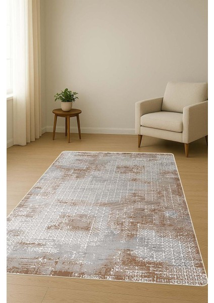 Parlak Kadife Kumaş Dijital Baskı Eskitme Desenli Dot Kaymaz Tabanlı Halı H1110 fiyatları