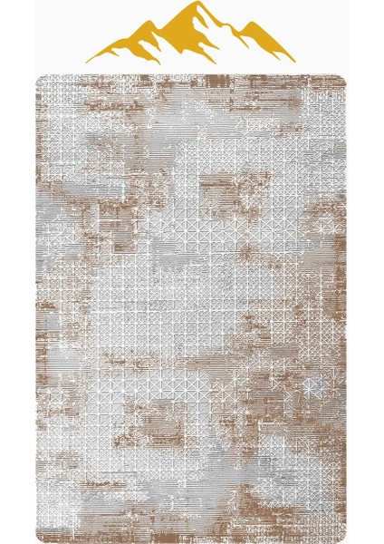 Parlak Kadife Kumaş Dijital Baskı Eskitme Desenli Dot Kaymaz Tabanlı Halı H1110 modelleri